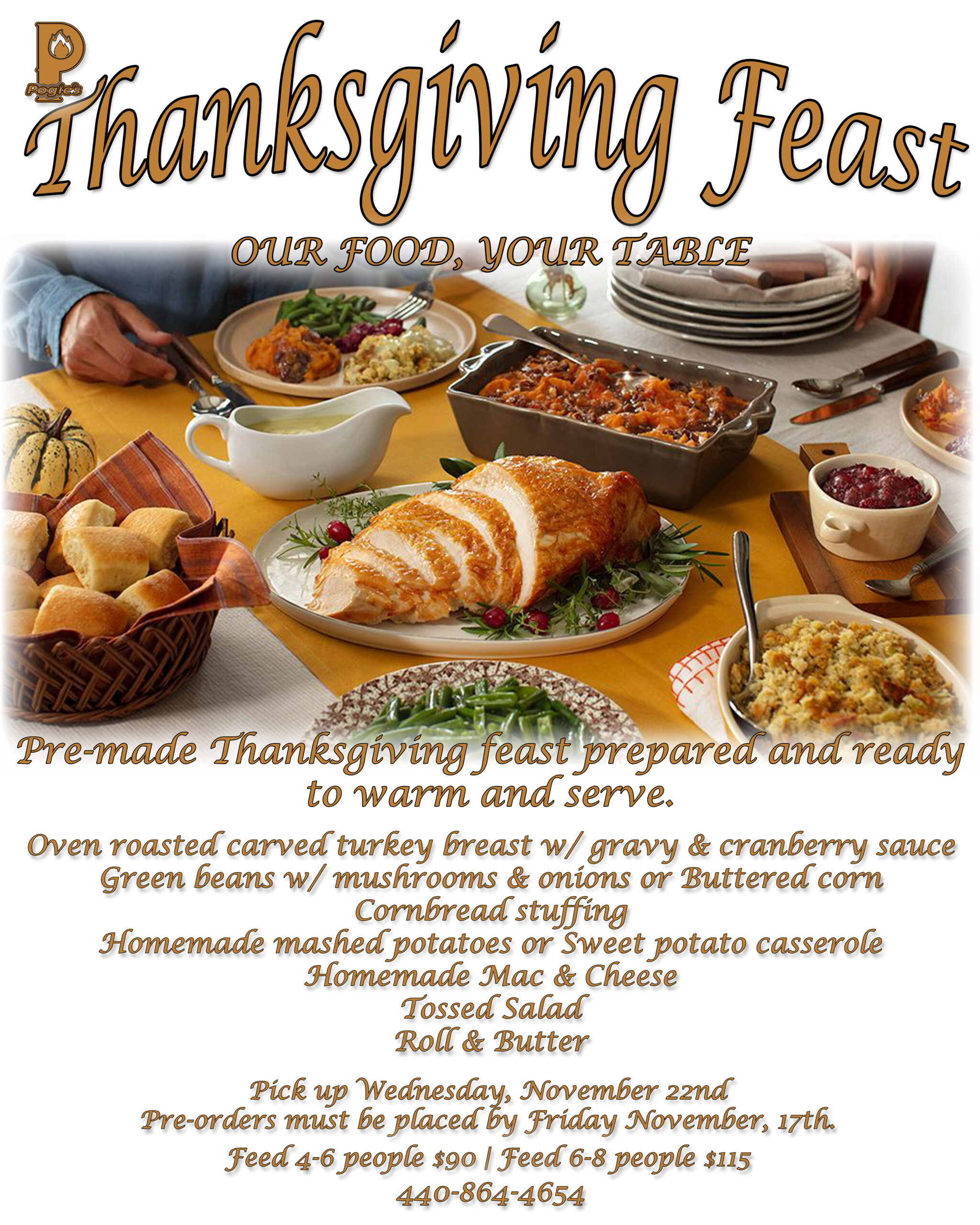 Thanksgiving Dinner - 2023-11-23 14:00